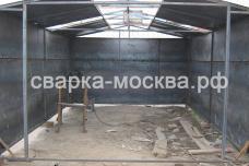 Металлические гаражи из листового металла Москва