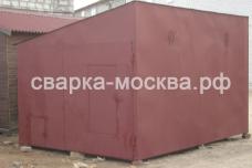 Металлические гаражи из листового металла Москва