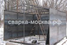 Металлические гаражи из листового металла Москва