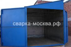 Металлические гаражи из листового металла Москва