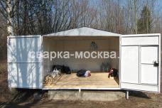 Металлические гаражи из листового металла Москва
