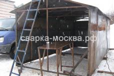 Металлические гаражи из листового металла Москва