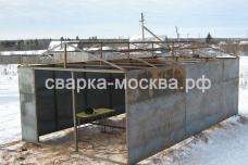 Металлические гаражи из листового металла Москва
