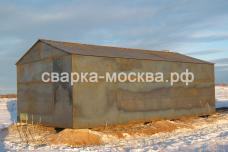 Металлические гаражи из листового металла Москва