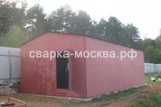 Металлические гаражи из листового металла Москва
