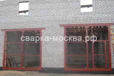Металлические ворота из профильных листов Москва