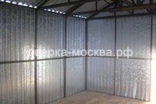 Металлические гаражи из профильных листов Москва