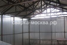 Металлические гаражи из профильных листов Москва
