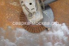 Зачистка старого металлического кессона Москва