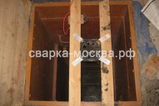 Зачистка старого металлического кессона Москва